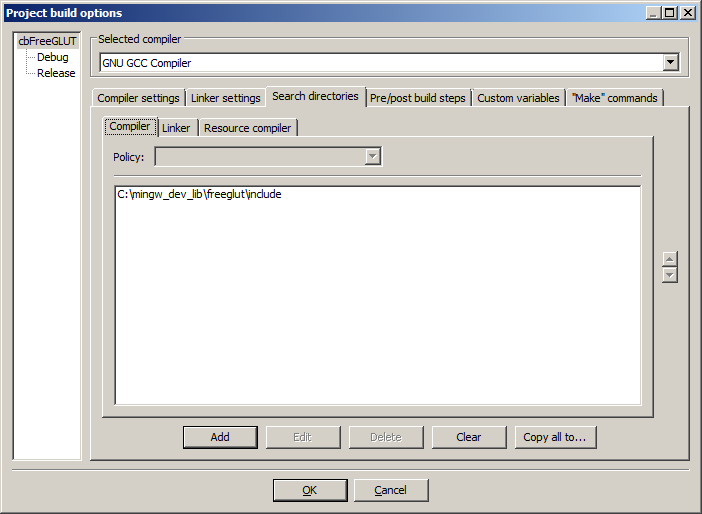 added directories