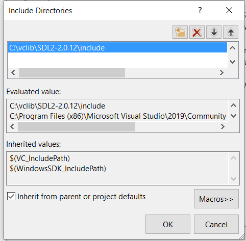 add include folder