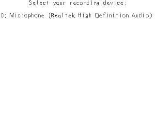 Audio Recording screenshot
