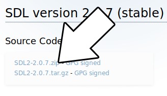 download SDL src